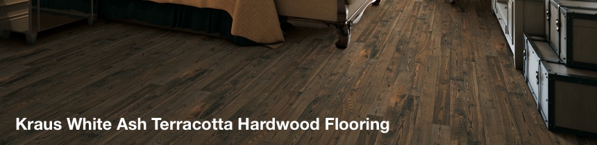 Kraus White Ash Terracotta Hardwood Flooring